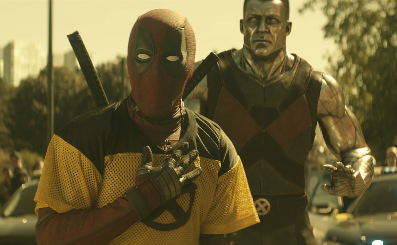 Ryan Reynolds plays the endlessly yammering superhero Deadpool, who again has to deal with villains like Colossus (voiced by Stefan Kapicic) in Deadpool 2, the sequel that's giddier in its mayhem and more gratuitous in its splatter.