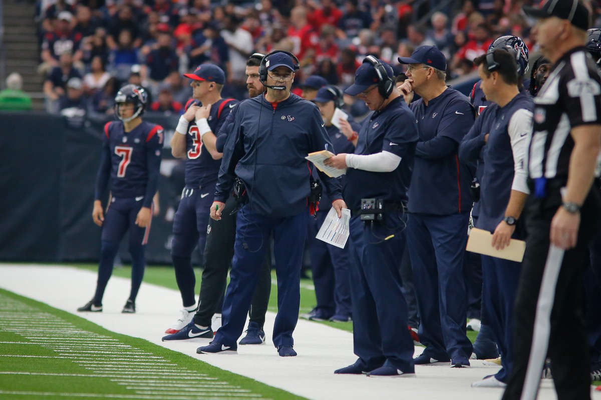Bill O'Brien's record is now 31-1 in games which the Texans lead at halftime.
