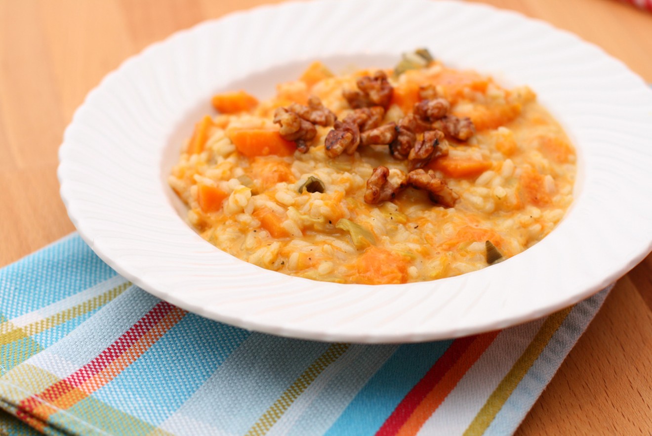 Risotto is the perfect dish for adding seasonal twists.