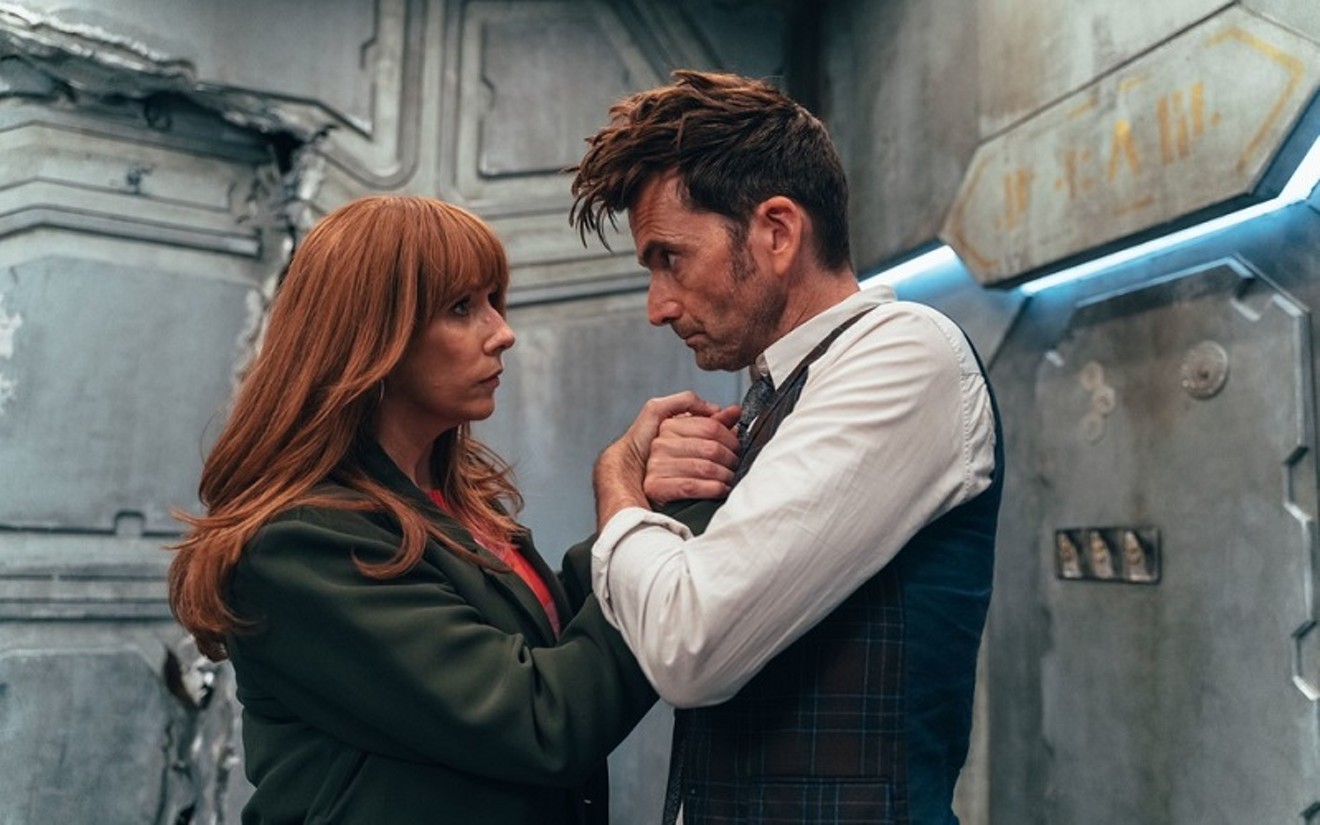 The Doctor and Donna get themselves in trouble.