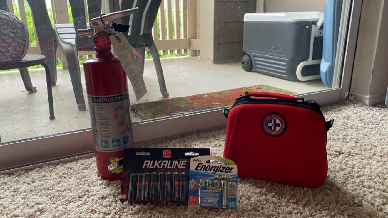 Texans can stock up on fire extinguishers, batteries, first aid kits and other emergency supplies tax-free this weekend.