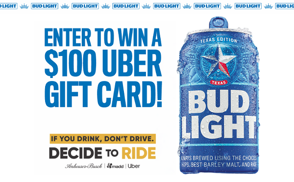 Enter to Win a $100 Gift Card to Uber from Silver Eagle Houston