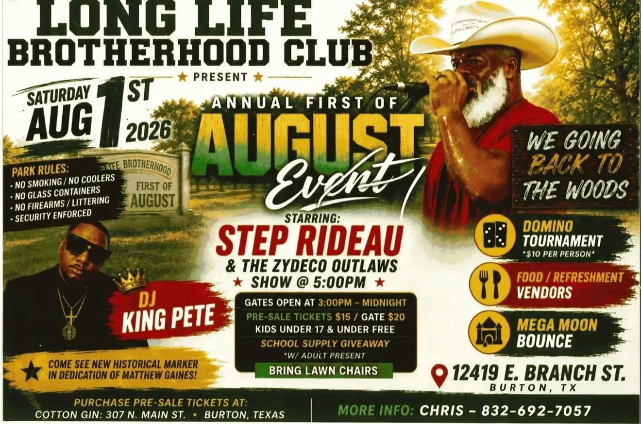 flyer for great annual event