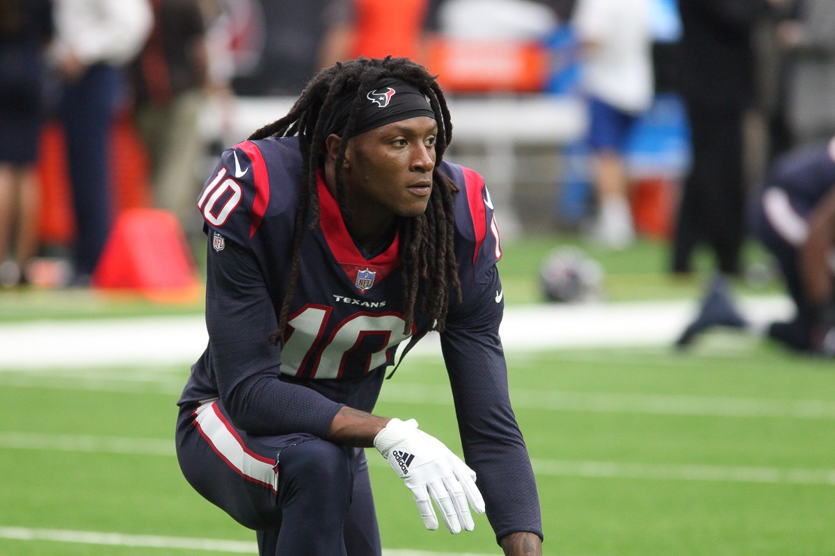 DeAndre Hopkins has been busy recruiting his future teammates on social media.