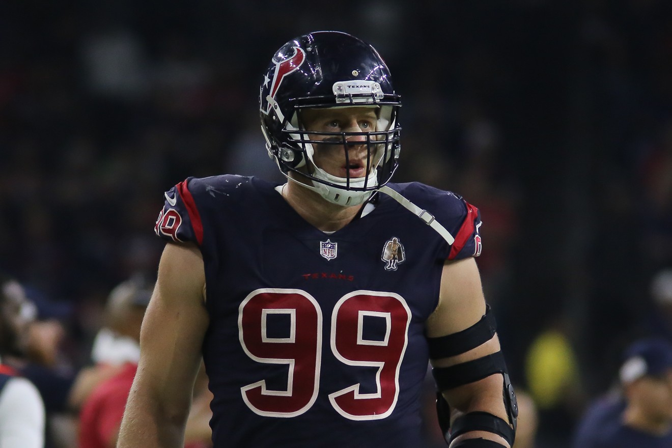 For J.J. Watt, equipment worn during the pandemic is going to be a big deal.