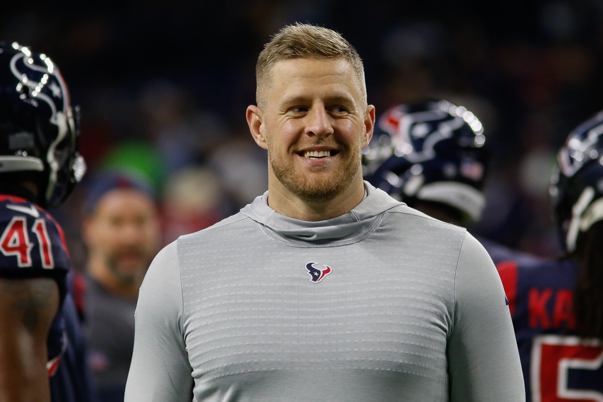 J.J. Watt in street clothes on the sidelines may be a thing of the past come playoff time.