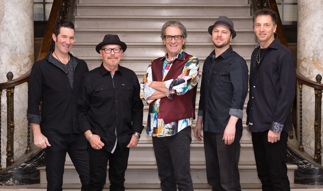 Count Them In: Gary Lewis and the Playboys in 2018. (L-R) Michael Gladstone (guitar), Nick Rather (bass), Gary Lewis (vocals, guitar), Willy o’Riley (keyboards), and Bobby Bond (drums).