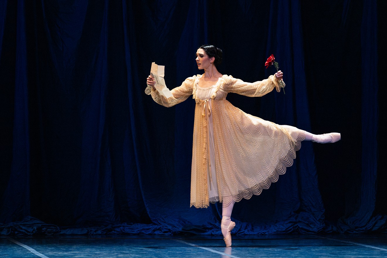 Houston Ballet Principal Beckanne Sisk as Hippolyta in John Neumeier's A Midsummer Night's Dream.