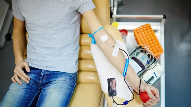 Image: Grand Central Park Hosts Blood Drive March 7