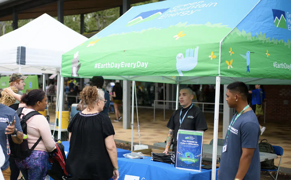 Green Mountain Energy Earth Day at Discovery Green in partnership with Citizens' Environmental Coalition  and featuring Houston Public Works Water Works Festival