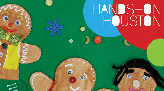 Image: Hands-On Houston: Mixed-Media Gingerbread People
