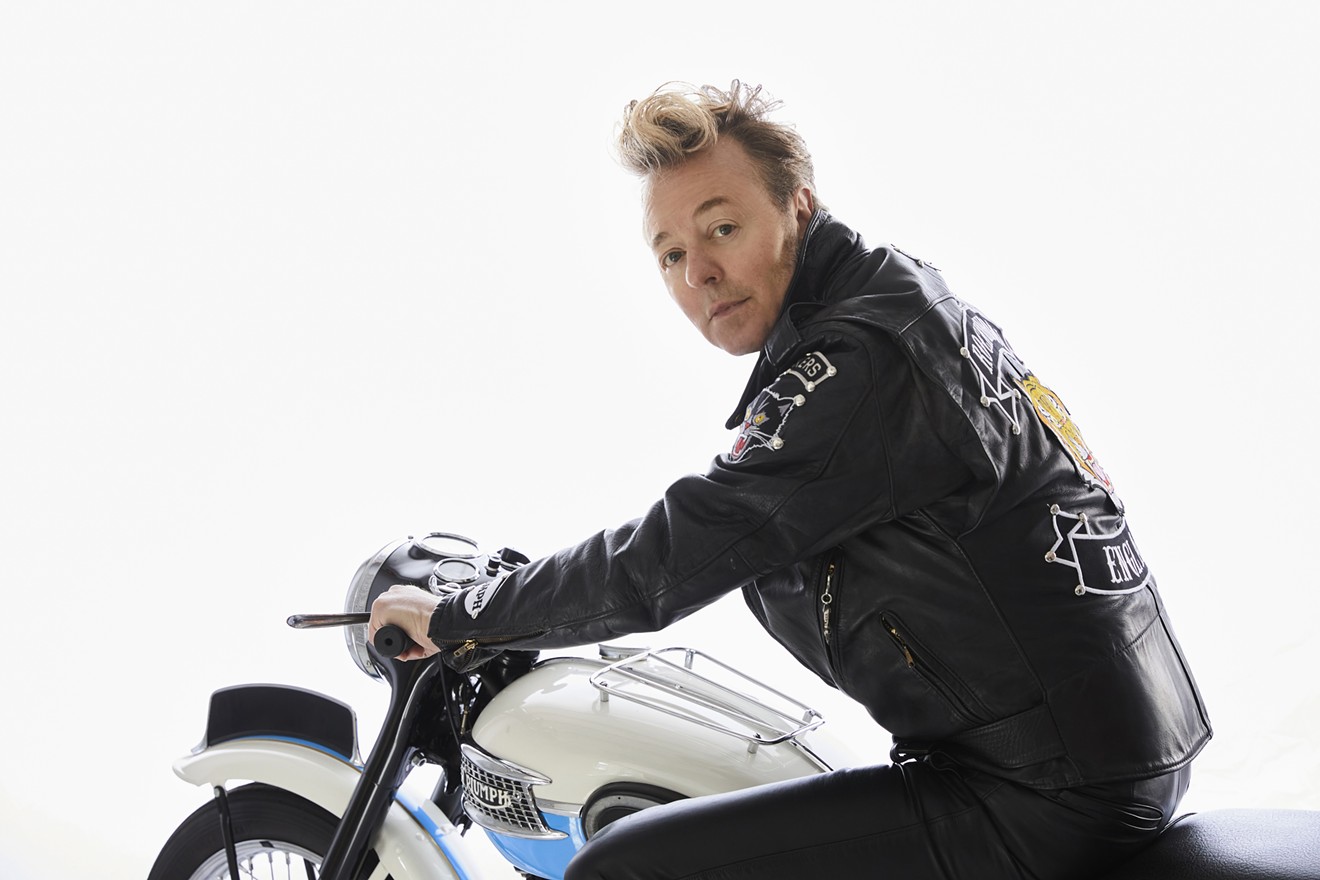 During the pandemic, Brian Setzer has joyfully spent more time on top of his motorcycles.