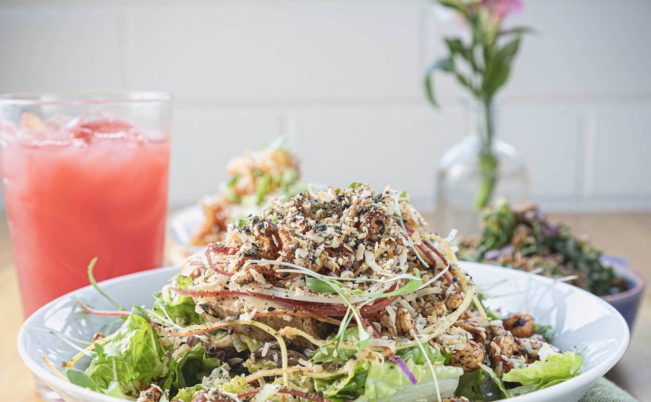 The Miso Superfood Salad at Verdine makes us feel healthy just looking at it.