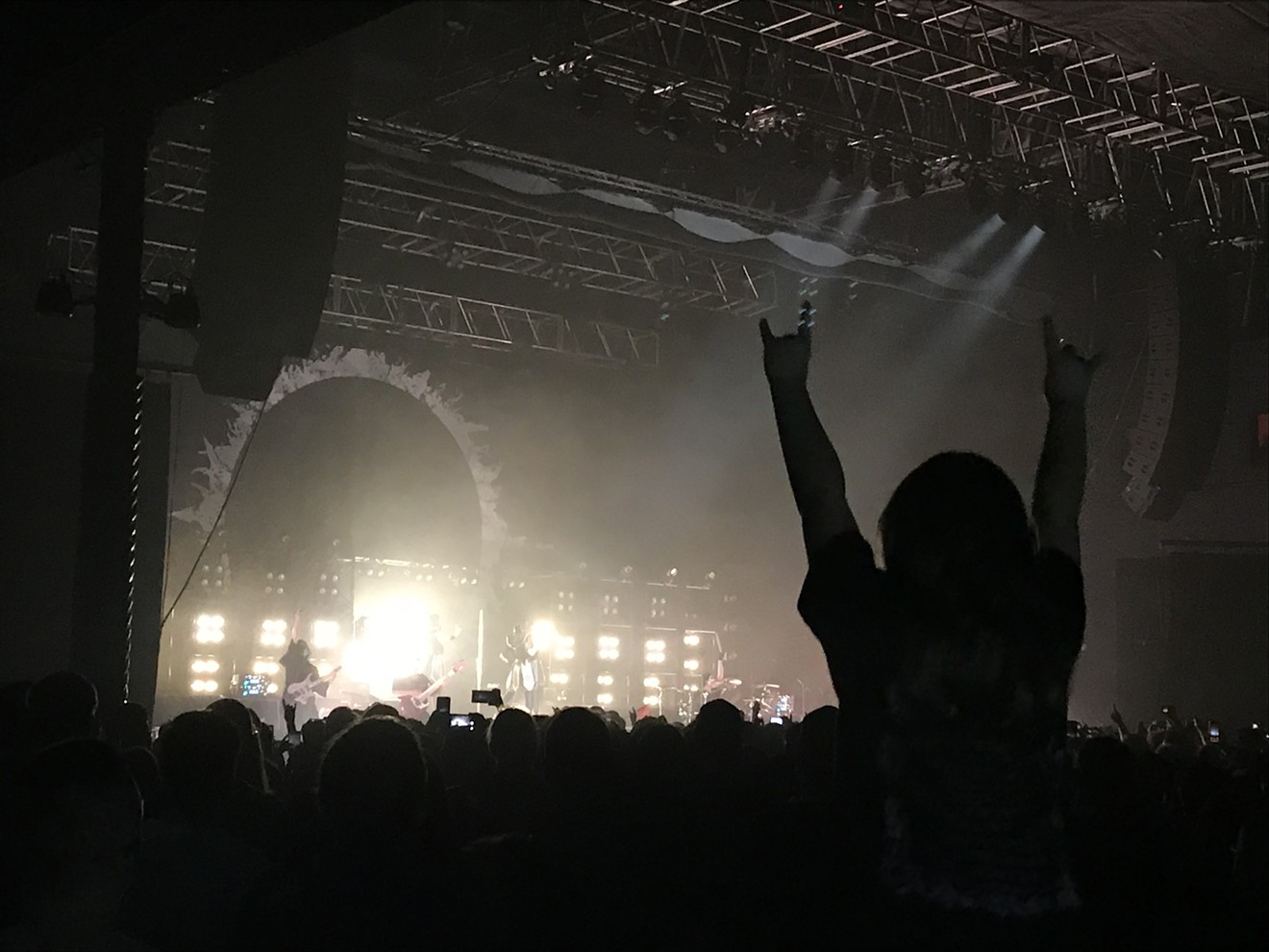 There were more than a few kids embracing metal at the BABYMETAL show.