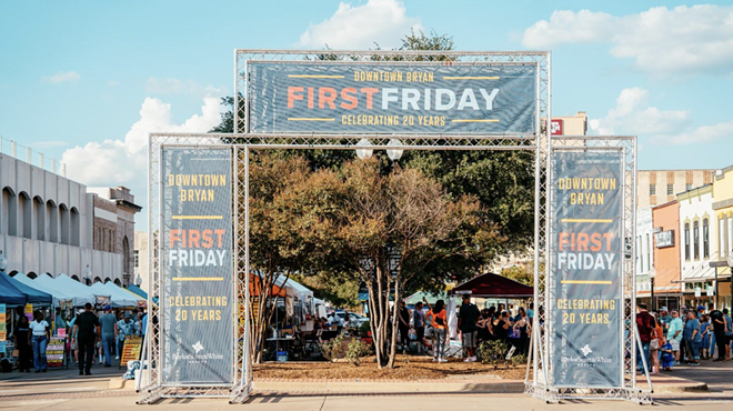 Image: Historic Downtown Bryan: First Friday