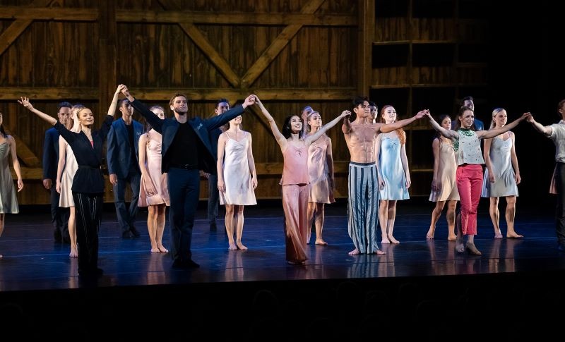 Artists of Houston Ballet at Jacob’s Pillow in Stanton Welch’s Just.
