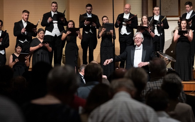 Houston Chamber Choir will let the audience decide part of its programming this weekend.