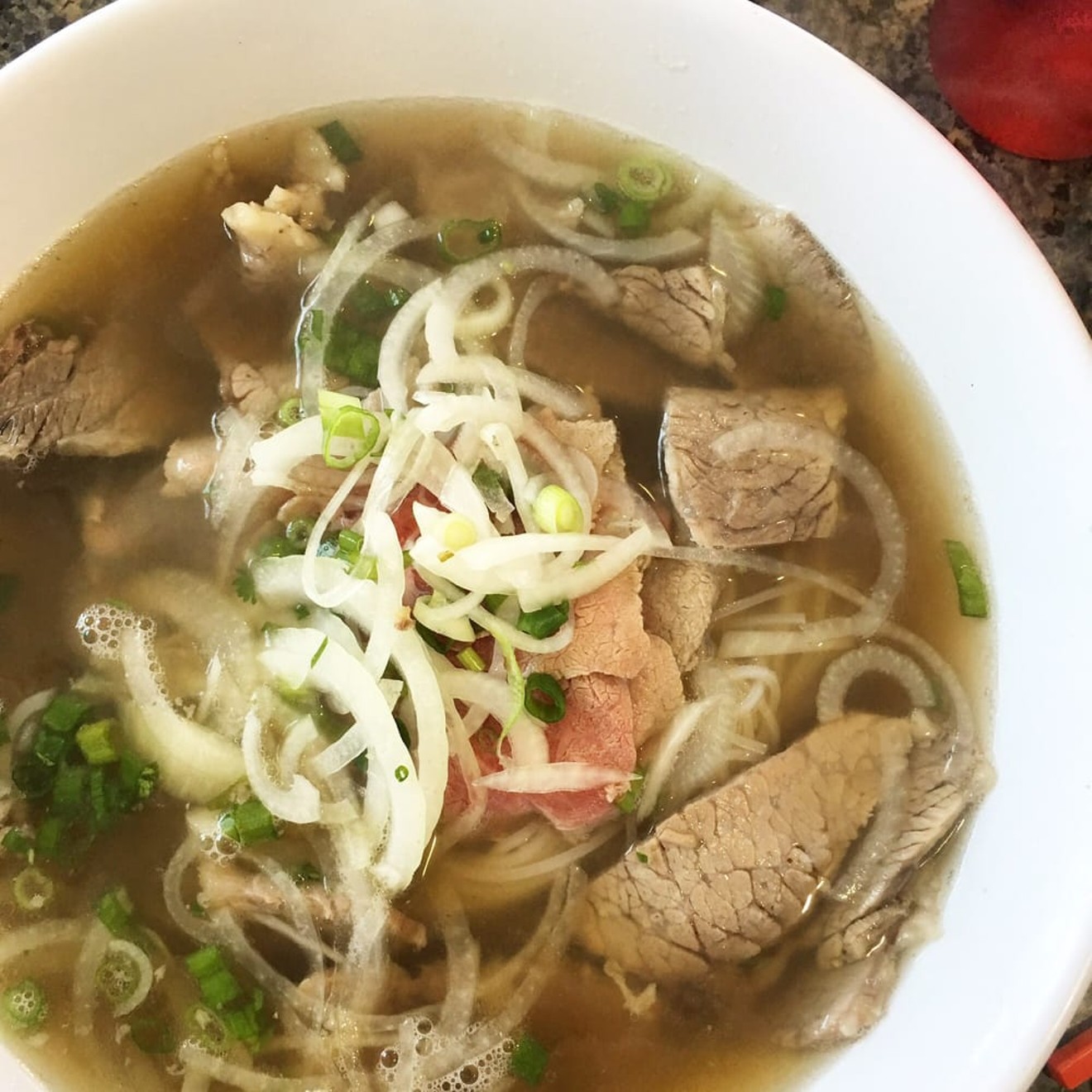 The pho at Pho Binh on Belliare is Chef Chris Shepherd's pick for best pho.