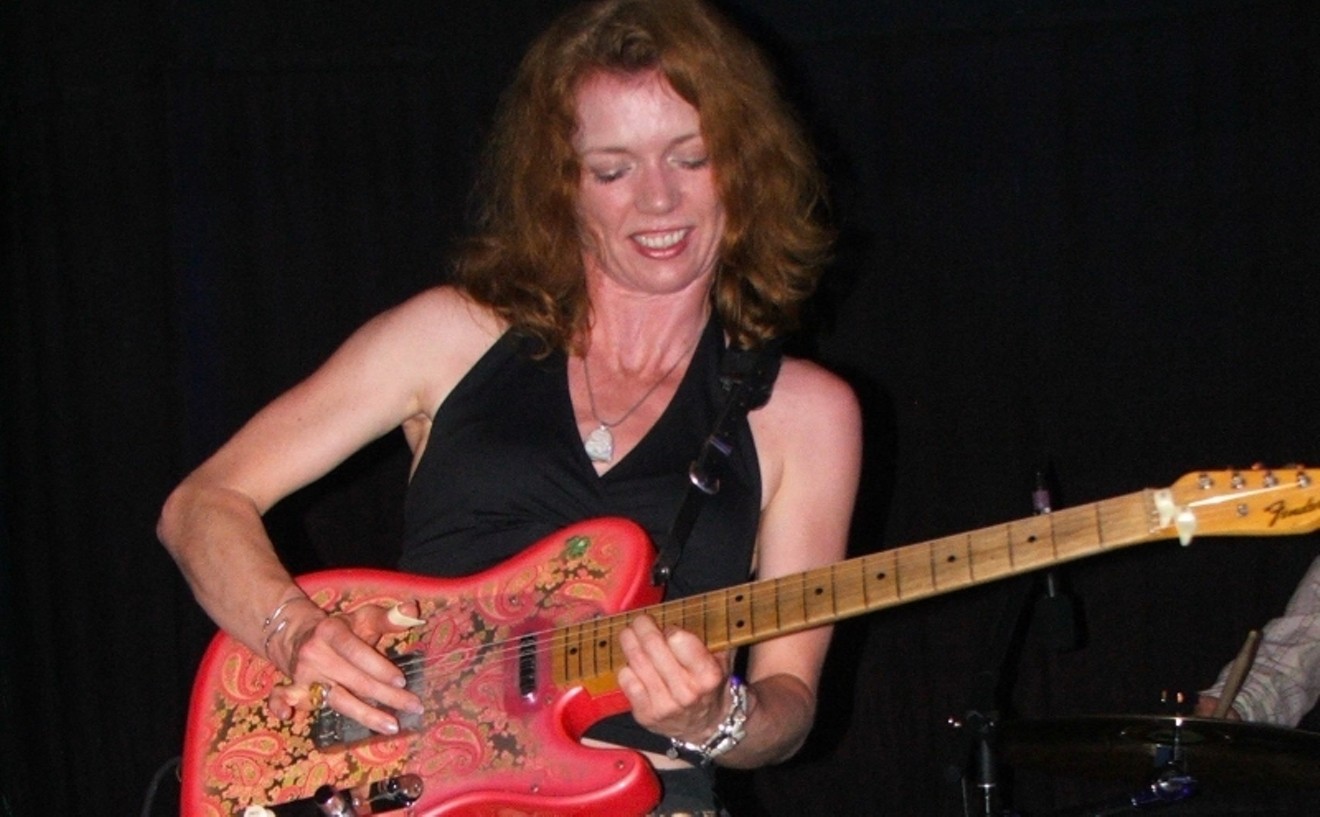 Blues guitarist Sue Foley will perform on Friday at the Heights Theater.  Shows from Bob Schneider, Monte Montgomery and Jason D. Williams are also on tap this week.