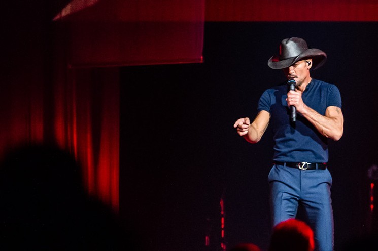 Tim McGraw likes it, loves it, would not mind more of it.