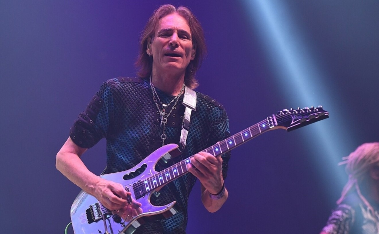 Shredmeister Steve Vai will perform with fellow guitarist Joe Satriani on Sunday at the 713 Music Hall.  Shows from Hozier, Spyro Gyra, Bruce Cockburn, Leftover Salmon and Interpol are also on tap this week.