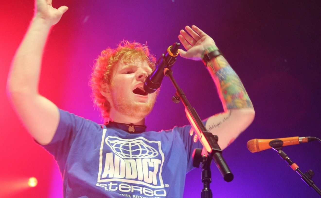 Mega pop star and recent courtroom victor Ed Sheeran will perform on Saturday at NRG Stadium.  Shows from Lewis Capaldi, Ian Moore, Ray Wylie Hubbard and the Cure are also on tap this week.