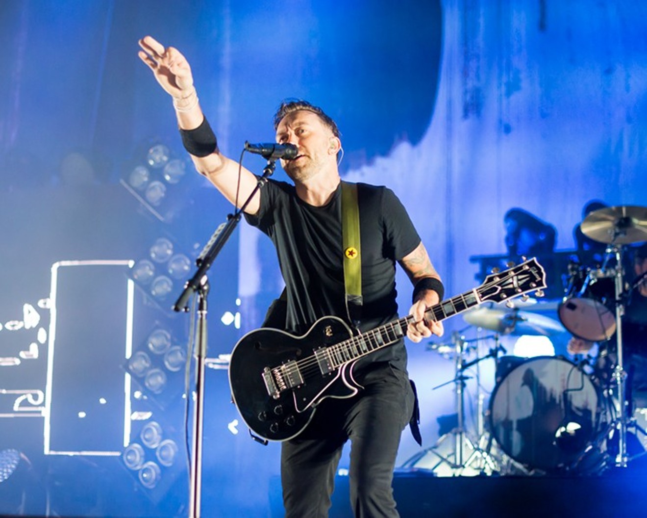 Rise Against at the Cynthia Woods Mitchell Pavilion in 2017
