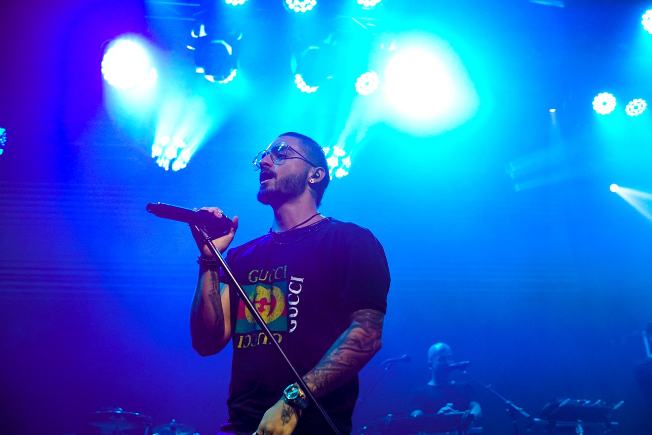 Maluma was the star of the show at at AT&T's #HazRuido event at White Oak Music Hall.