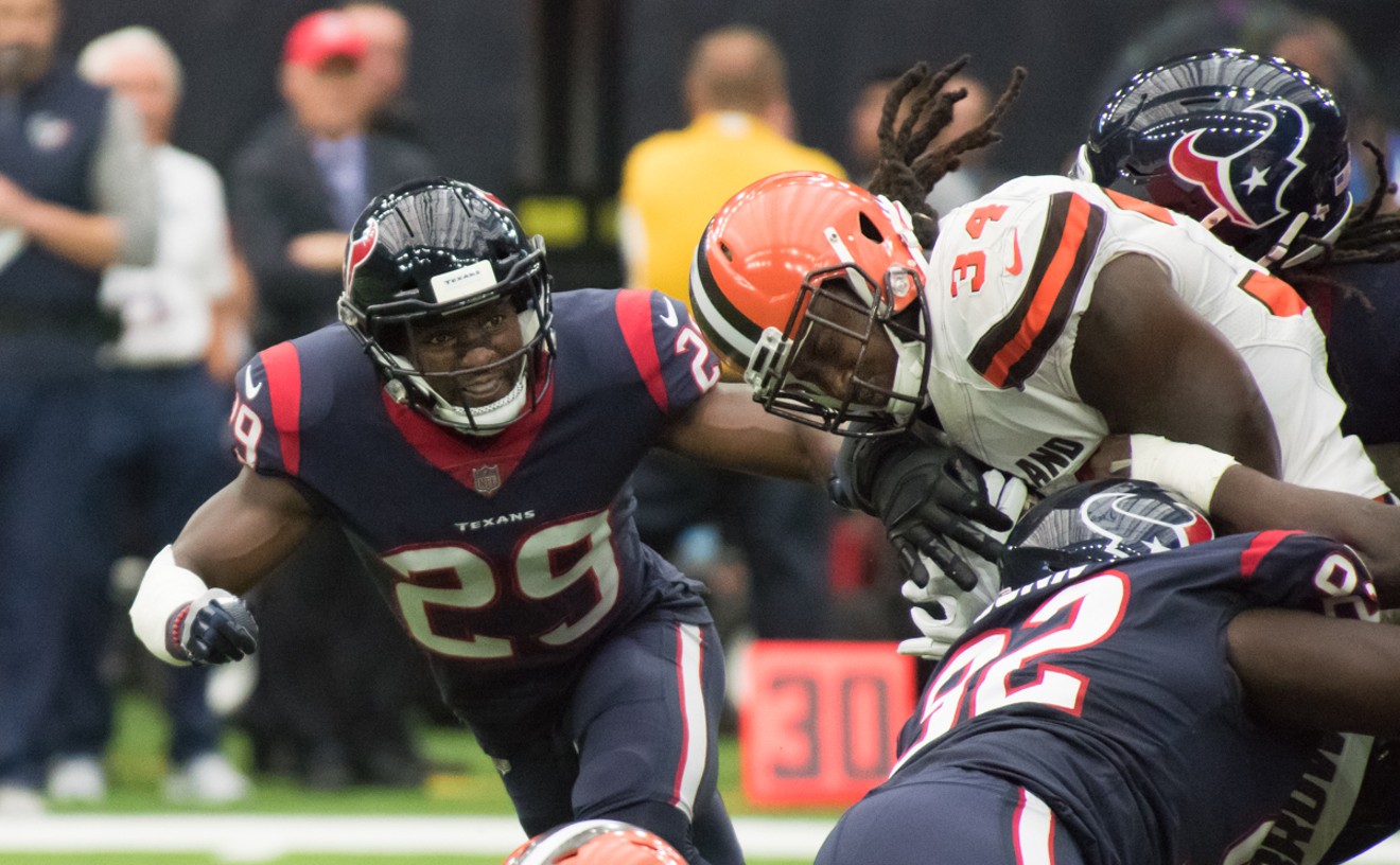 Houston Texans safety Andre Hal (29) is one of the team's best draft values ever.