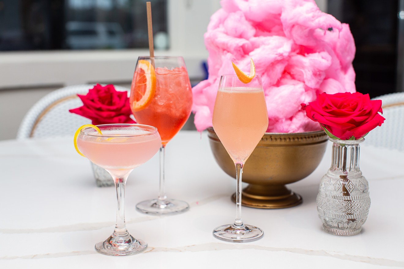 Brasserie 19's Le Barbie Brunch has pink cosmos, perry berry madeleines and more.