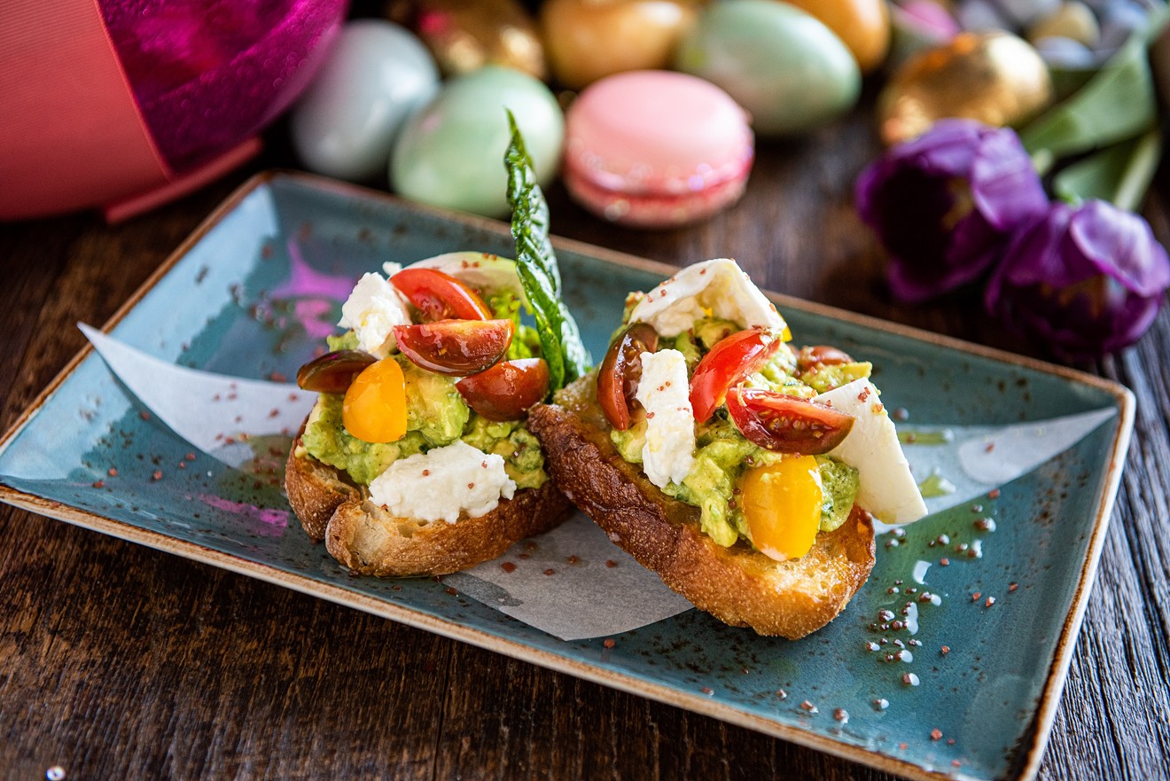 CRU is offering both prix fixe and a la carte menus for Easter Sunday brunch.