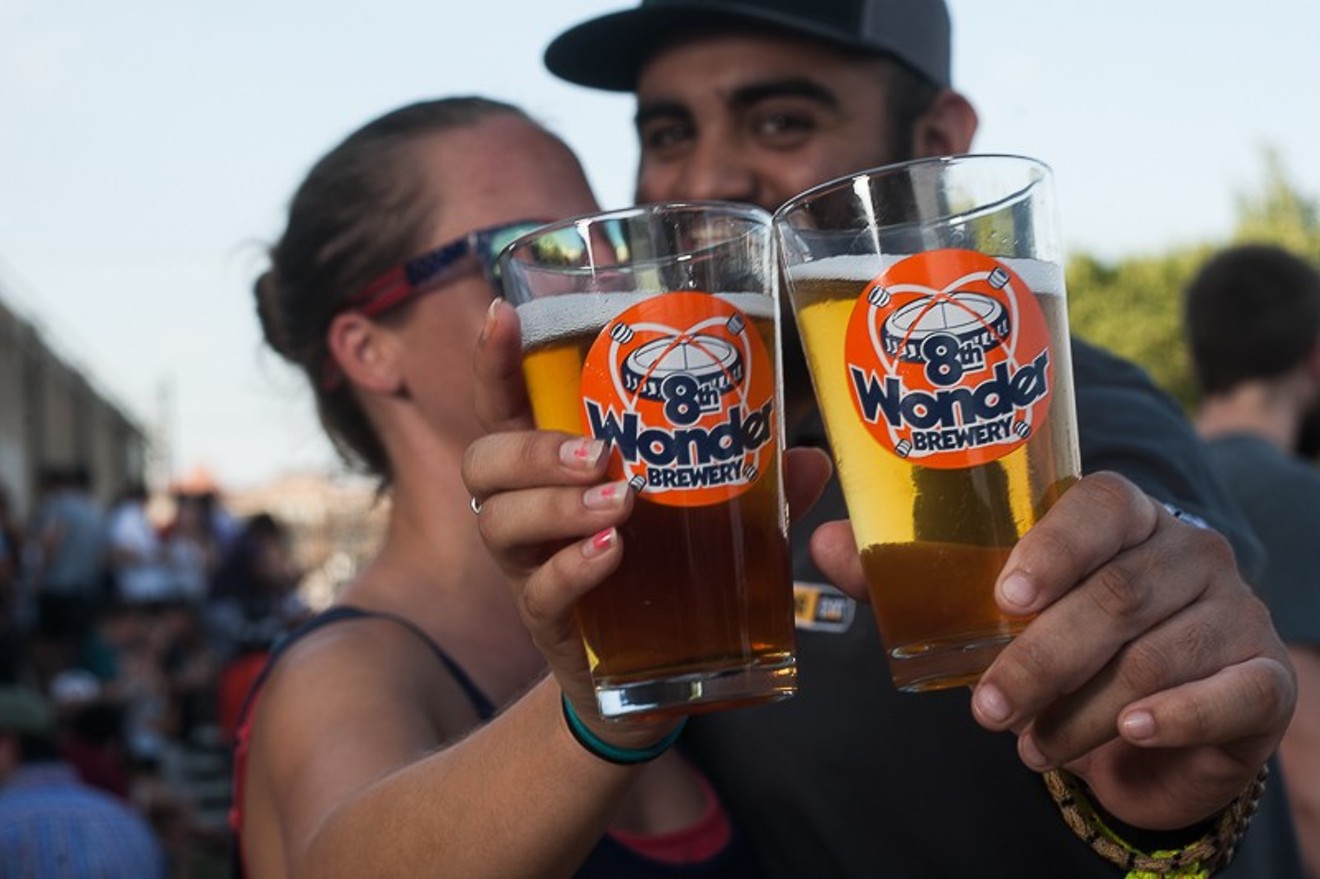 8th Wonder is just one of the 24 breweries represented at the Kemah Craft Beer Fest.