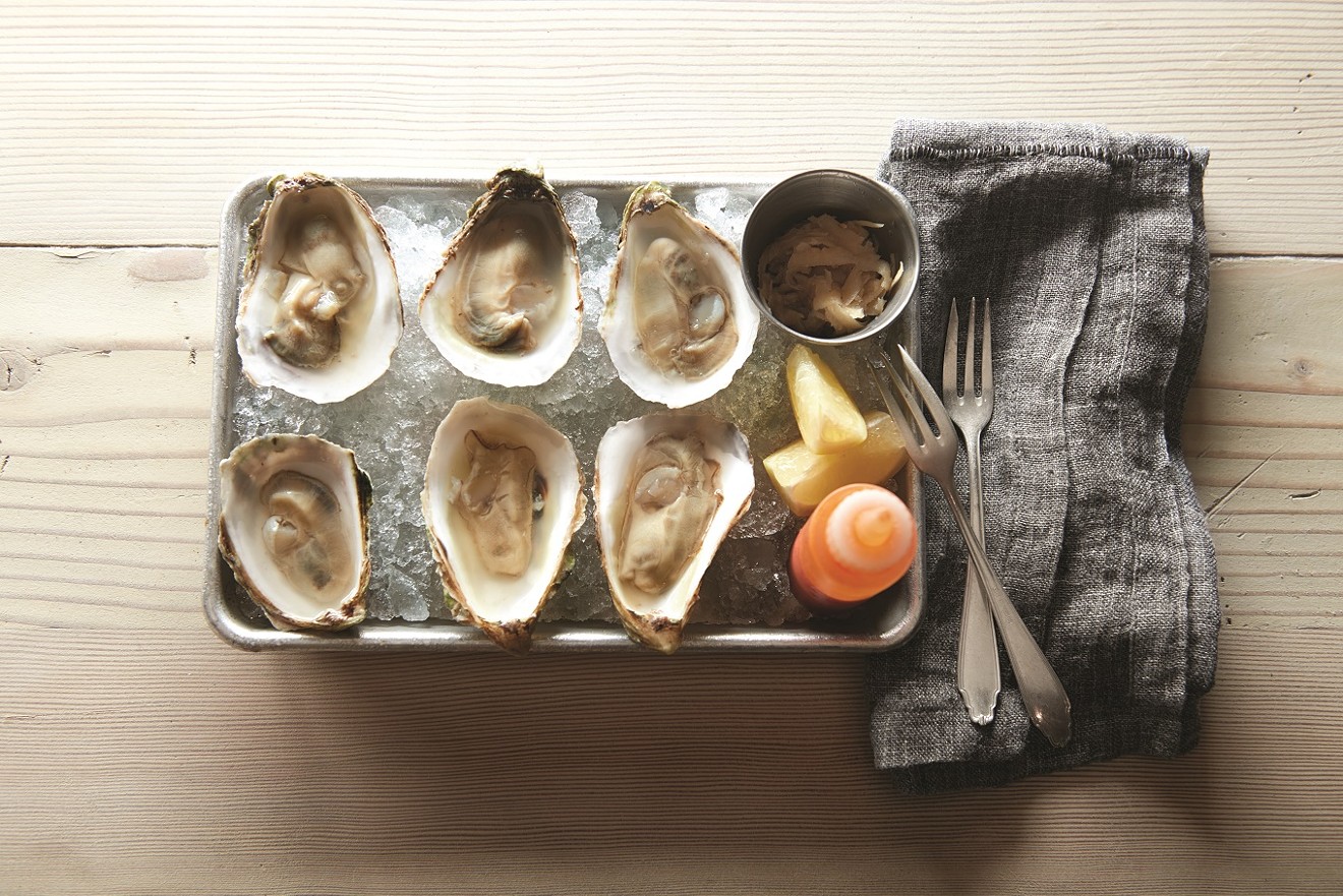 Start your Sunday brunch off with oysters at Provisions.