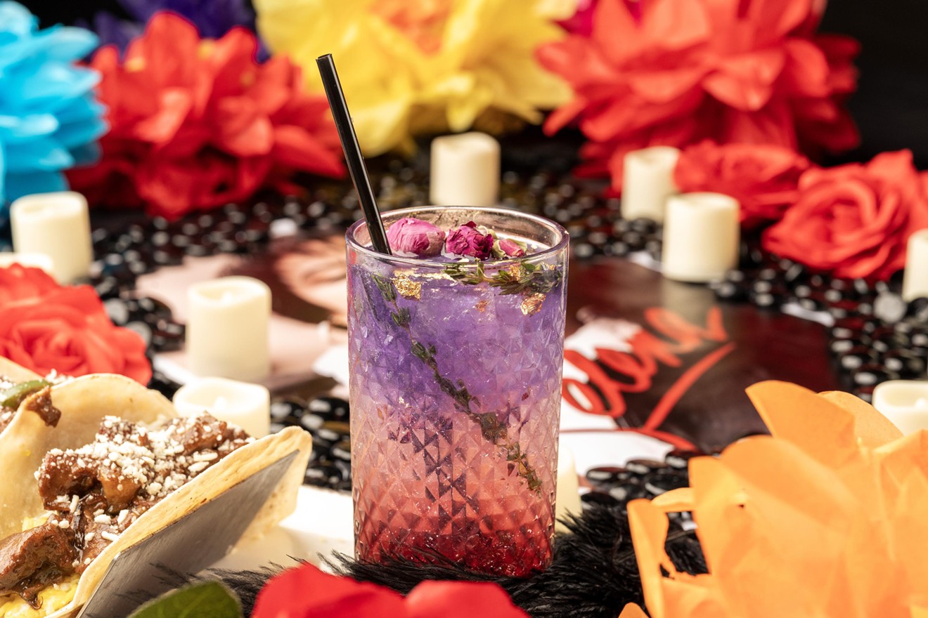 Sip the Como la Flor cocktail at a Selena-inspired brunch.