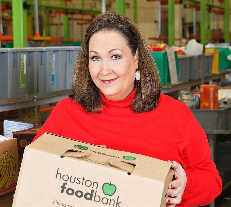 Cleverley Stone was a valiant volunteer for the Houston Food Bank.