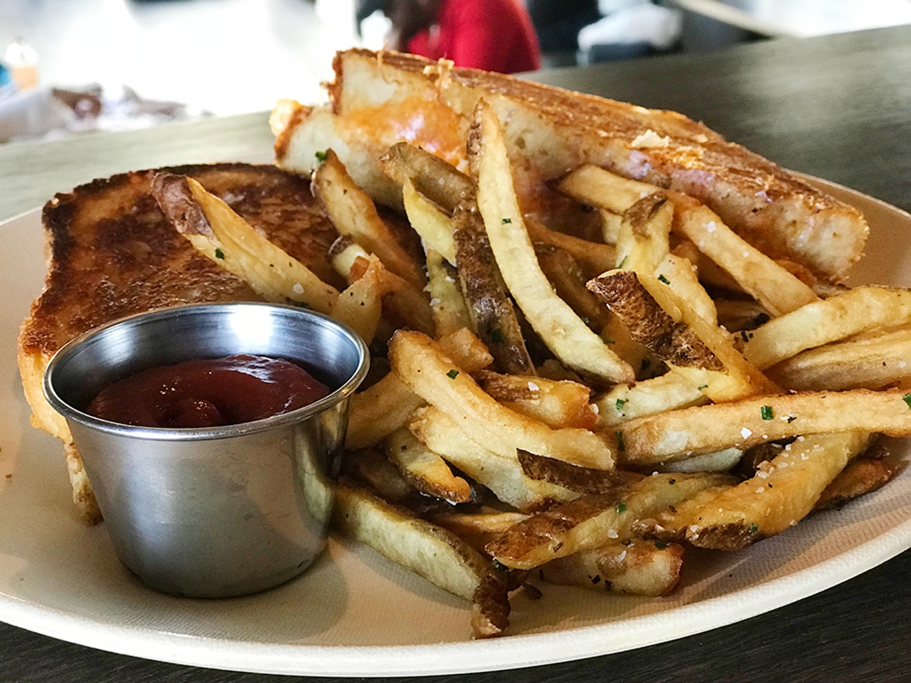 The Grilled Cheese at Tout Suite is everything you would want in a grilled cheese sandwich.