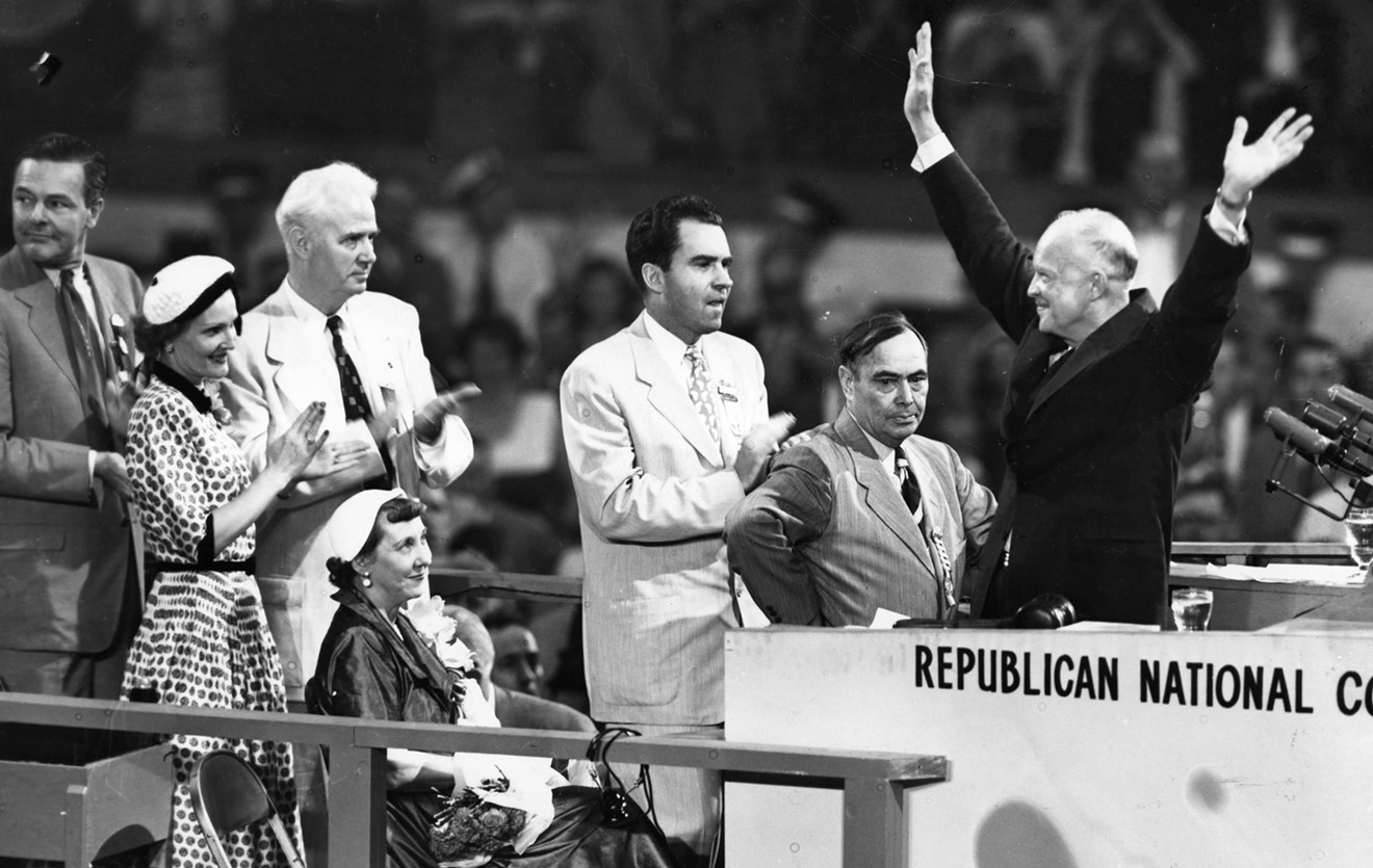 “You have summoned me . . . to lead a great crusade.” At the Republican National Convention, July 11, 1952.