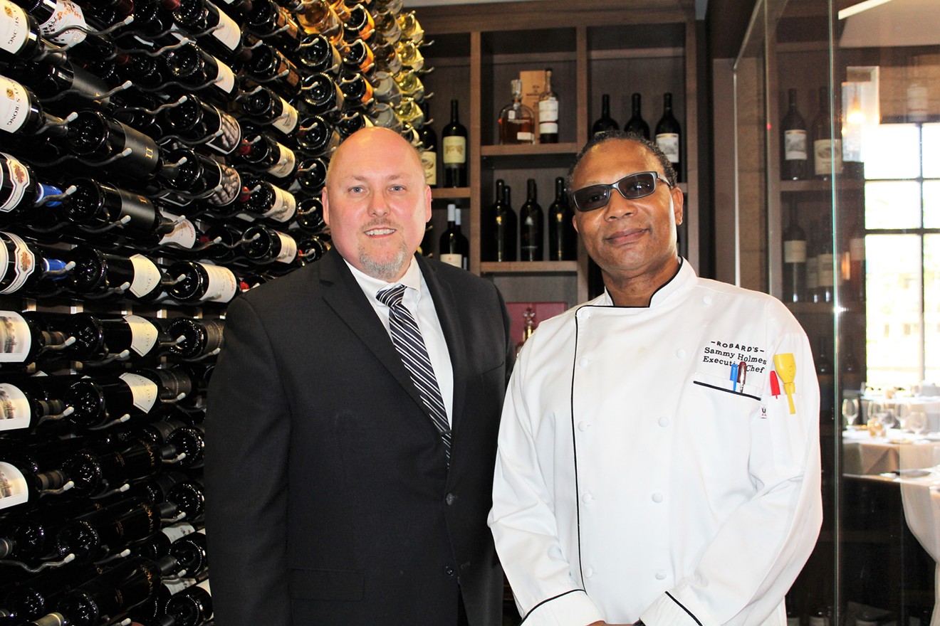 Robard's may serve the "perfect cut," but Chef Sammy Holmes and General Manager Chris Perry are the "perfect team."