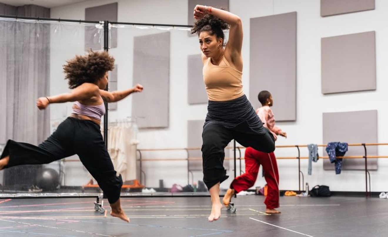 Dancers  from Urban Bush Women will perform in Intelligence at Houston Grand opera.