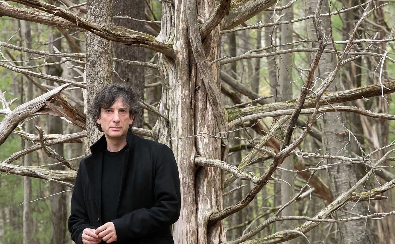 Neil Gaiman, who will be appearing in Houston on July 8
