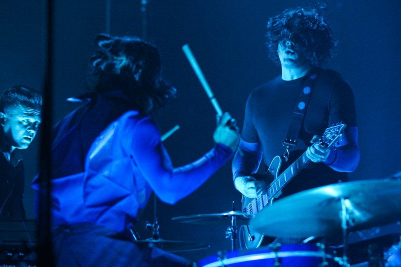 Drummer Carla Azar and frontman Jack White