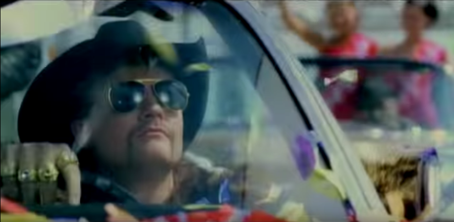 John Rich, imagining the parade they'll throw for him once Nike is destroyed.
