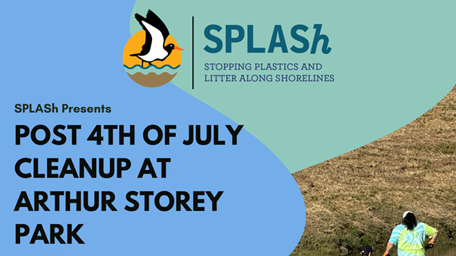 Image: June 27 SPLASh and FWC Houston Sustainability Committee Monument Inn Cleanup