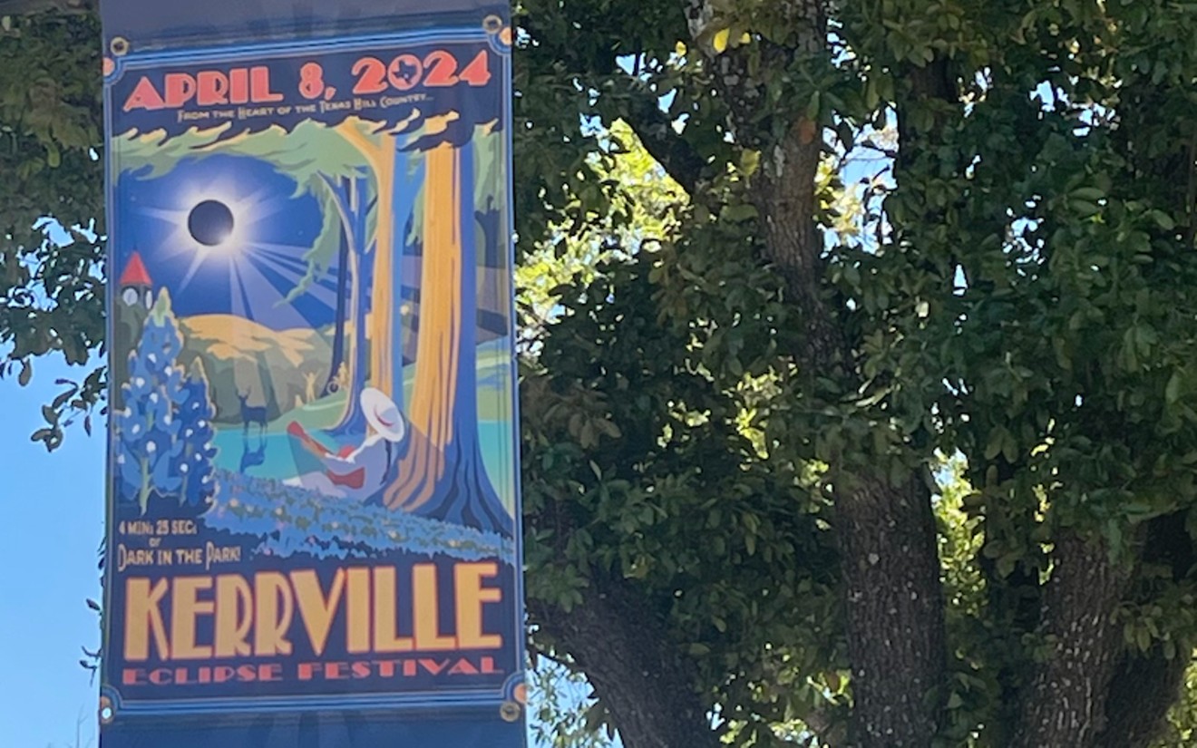 Among a number of roughly week-long festivities, Kerrville will be hosting a festival on Monday to celebrate this year's total solar eclipse.
