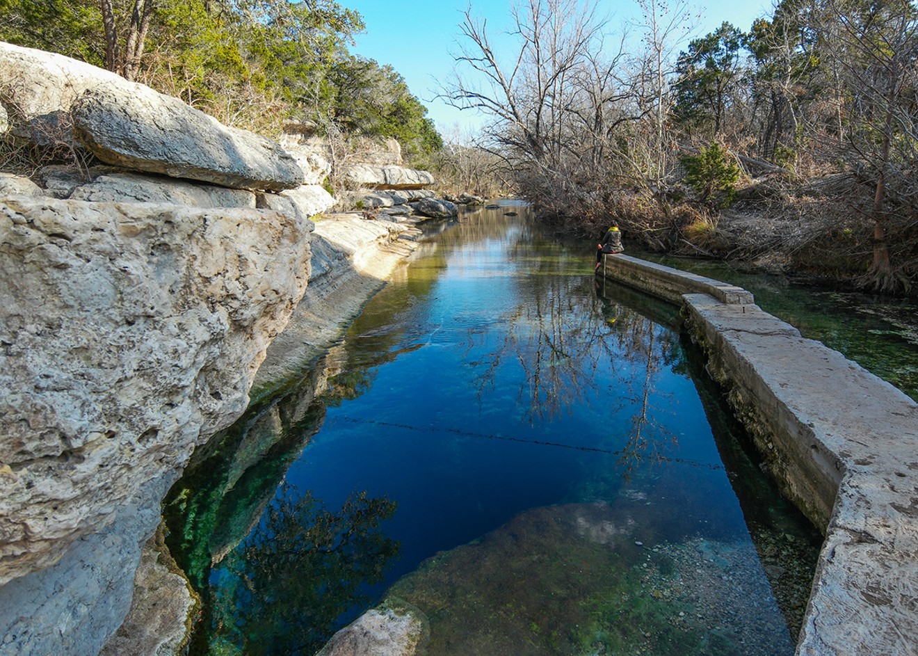 Jacob's Well Natural Area is in Wimberley.