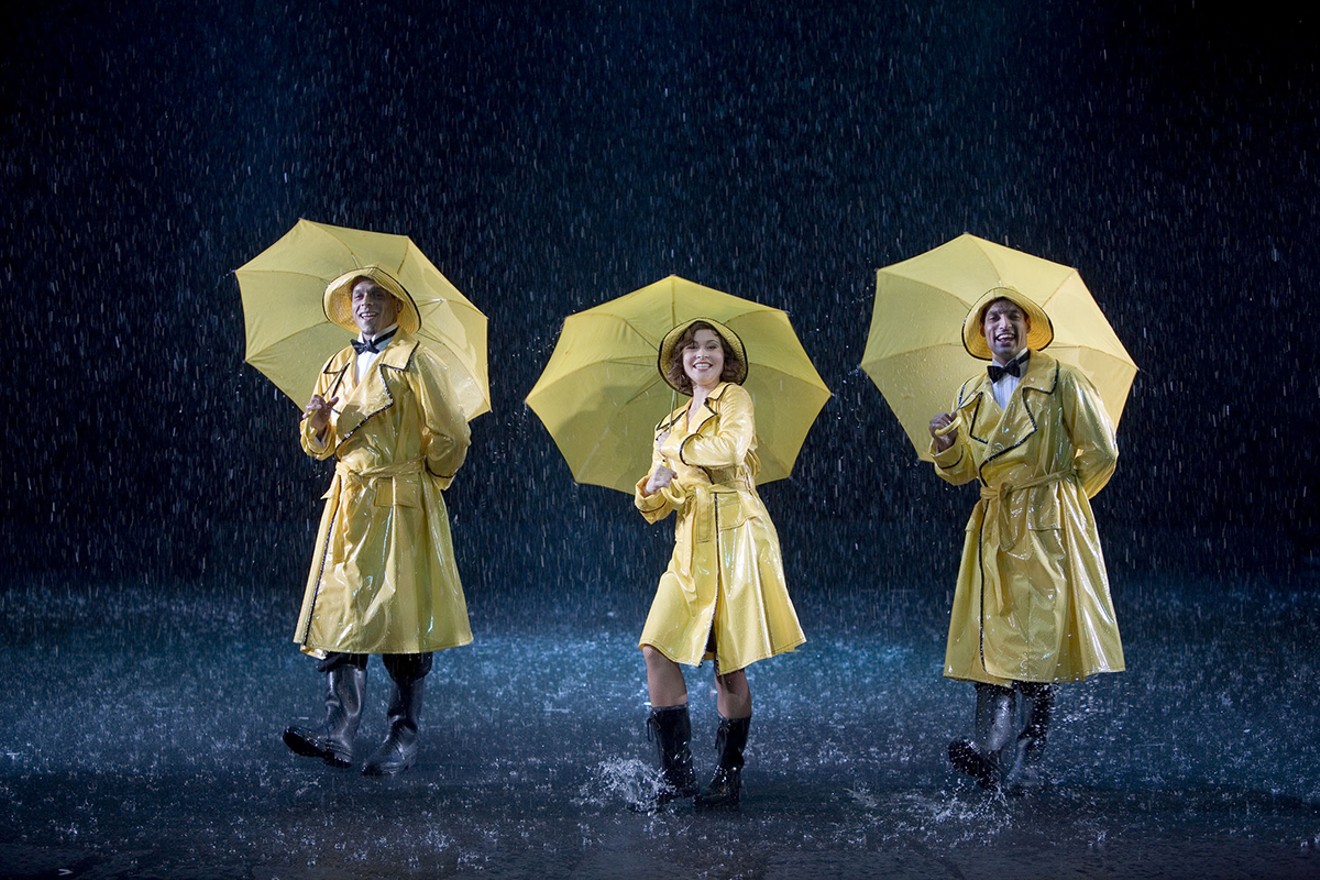 Nobody was singing when Hurricane Harvey hit, but now local musicians and performers will be joining in when Singin' in the Rain screens at White Oak Music Hall on November 11.