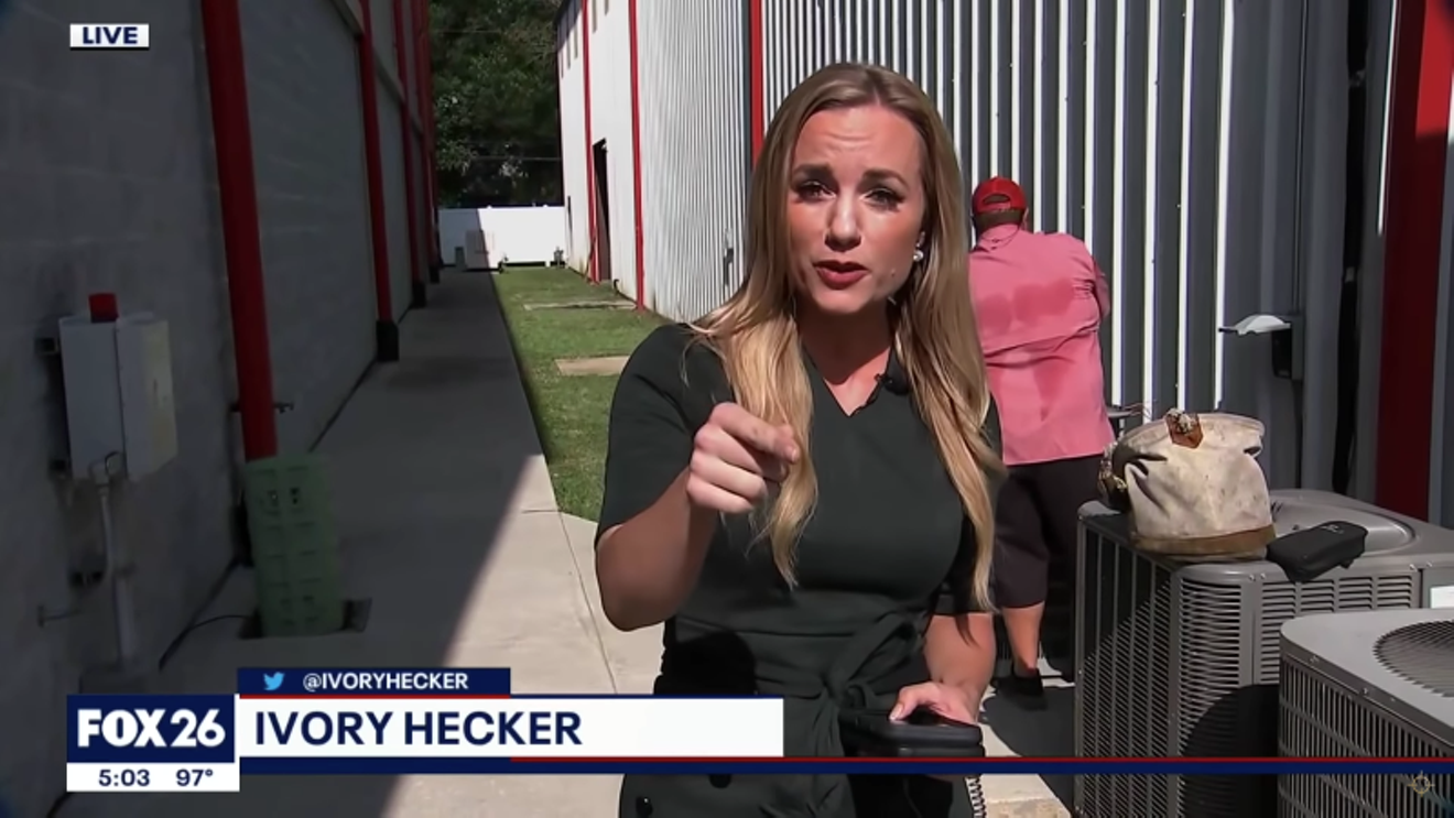 Fox 26's Ivory Hecker is enlisting a right-wing anti-media group to blow the whistle on her own station.
