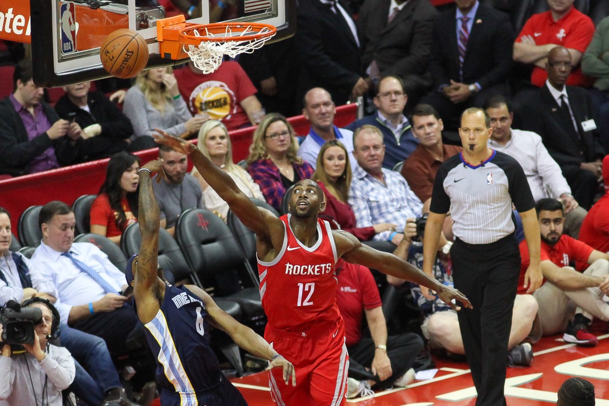 Luc Mbah a Moute was reportedly cleared to join the Rockets in Orlando on Wednesday.