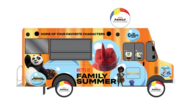 Netflix Family Summer Activity Truck Tour