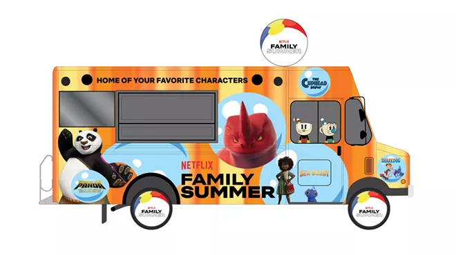Image: Netflix Family Summer Activity Truck Tour